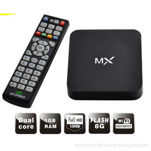 AML MX Dual Core Android tv box